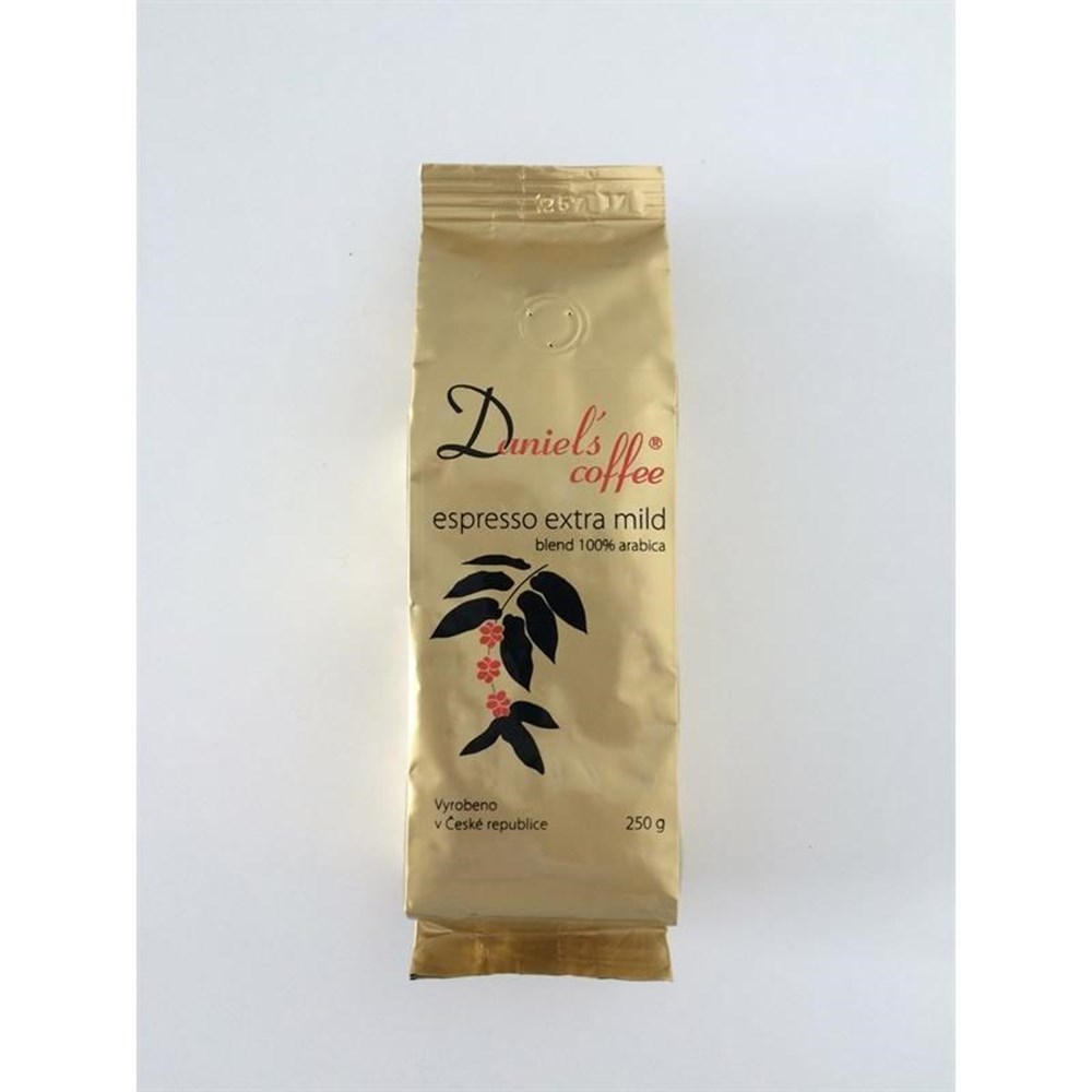 Zrnková káva Daniel´s coffee 250g