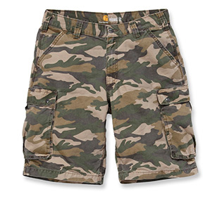 Kraťasy Carhartt Rugged Cargo Camo Short Carhartt