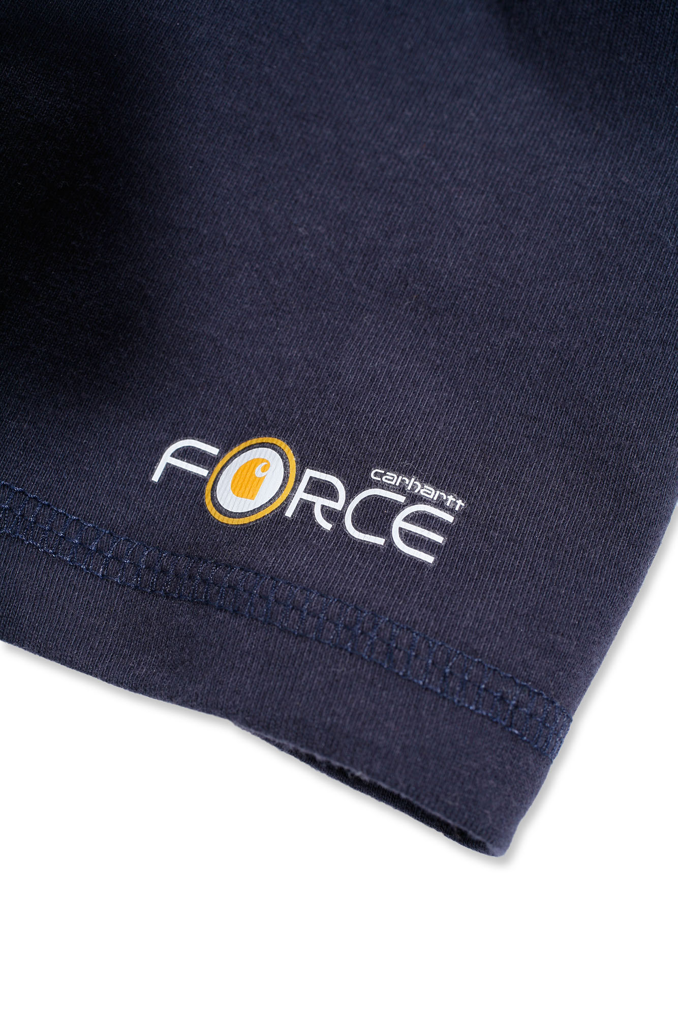 Triko Carhartt modré L FORCE™ Cotton L-Sleeve T-shirt Carhartt