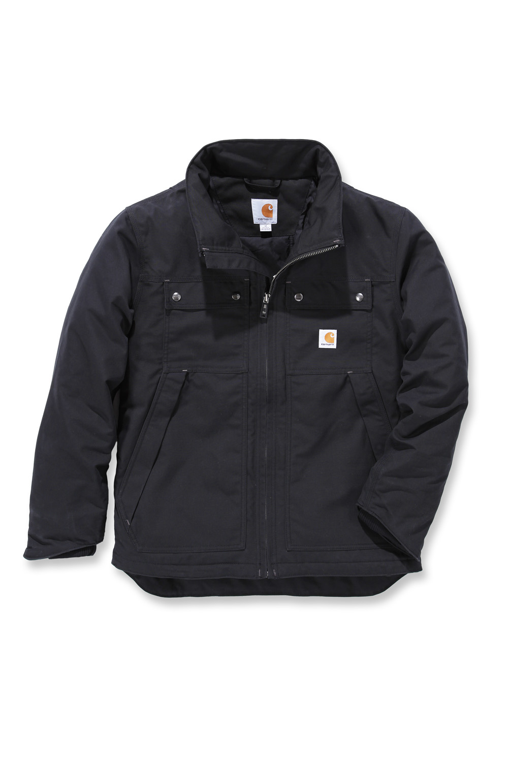 Bunda Carhartt černá M Quick Duck Jefferson Traditional Jacket Carhartt