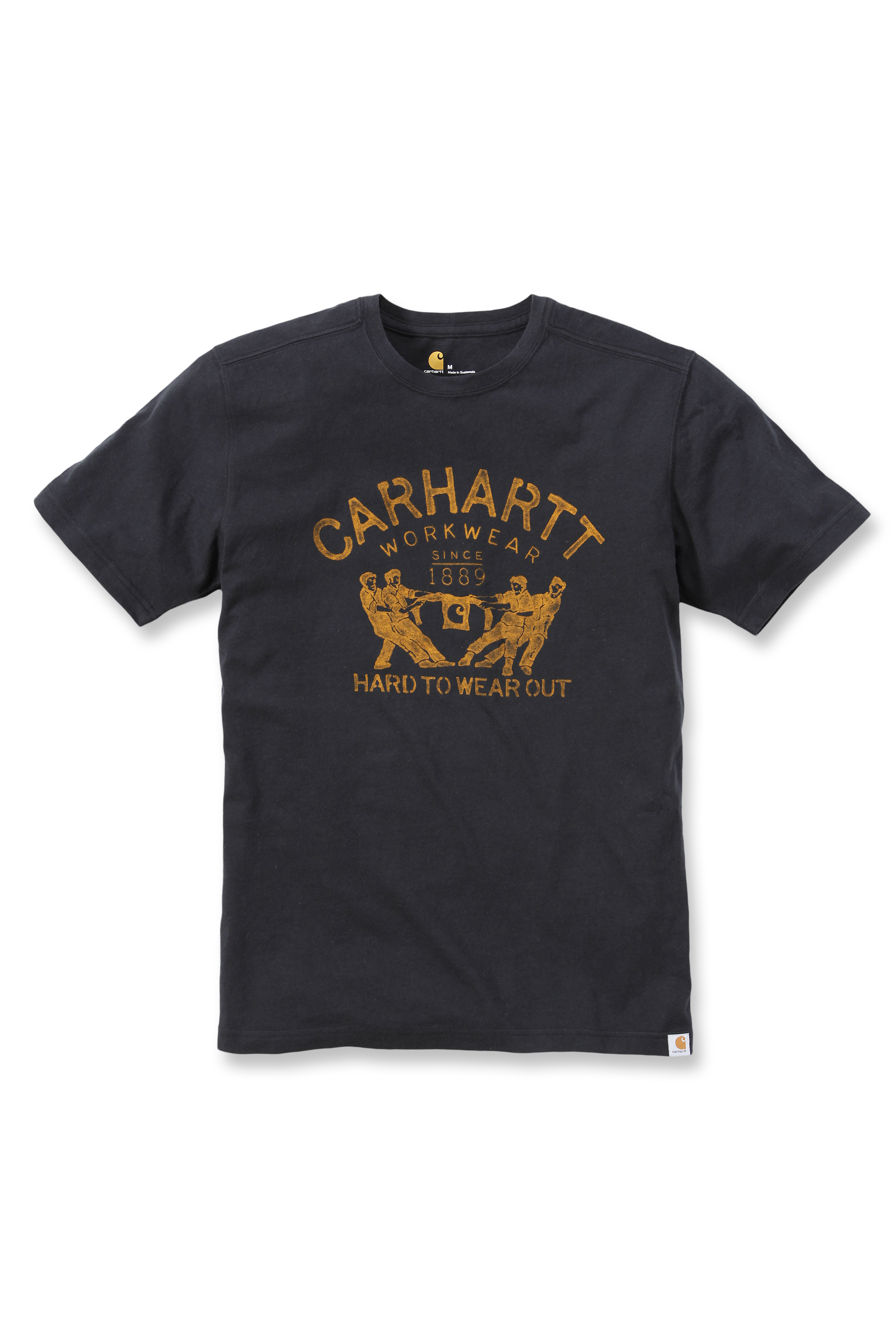 Triko Carhartt černé XS Maddock Hard To Wear Out S-Sleve T-shirt Black Carhartt