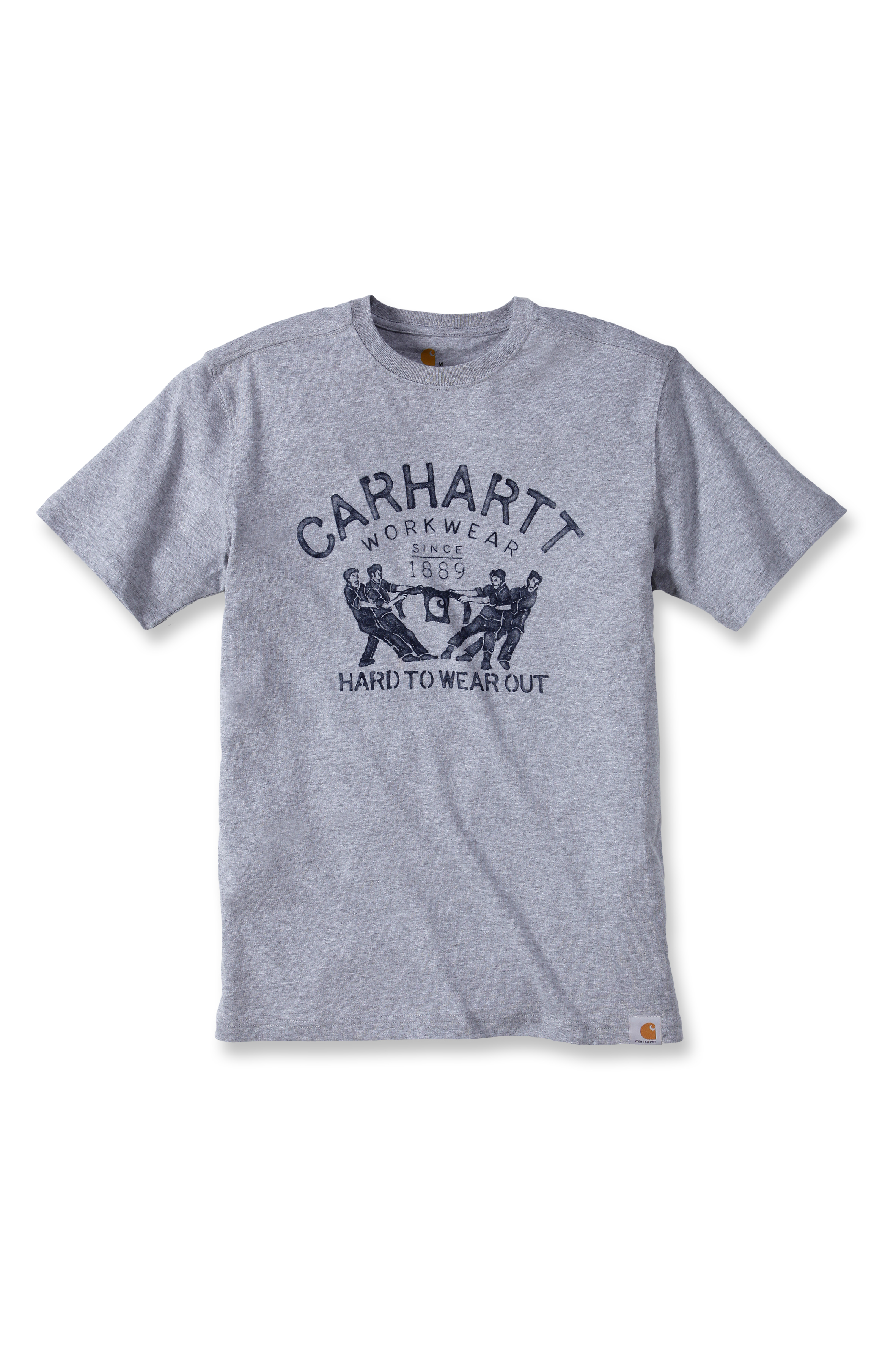 Triko Carhartt šedé XS Maddock Hard To Wear Out S-Sleve T-shirt Carhartt