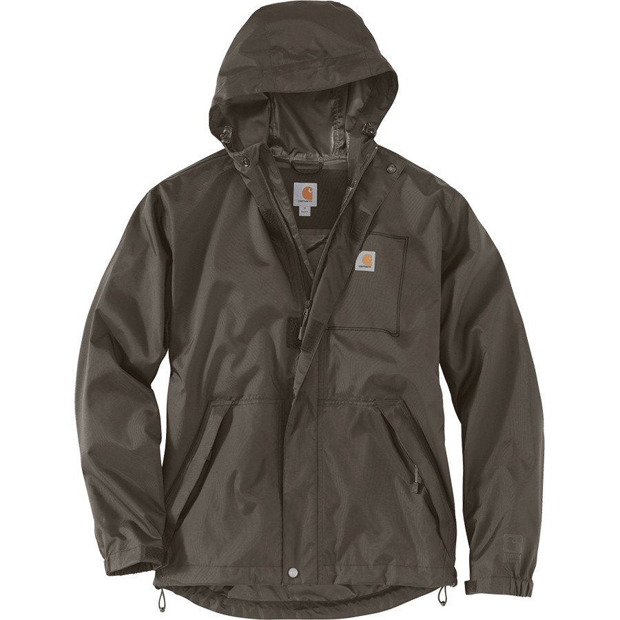 Bunda Carhartt šedo/zelená Dry Harbor Jacket Carhartt