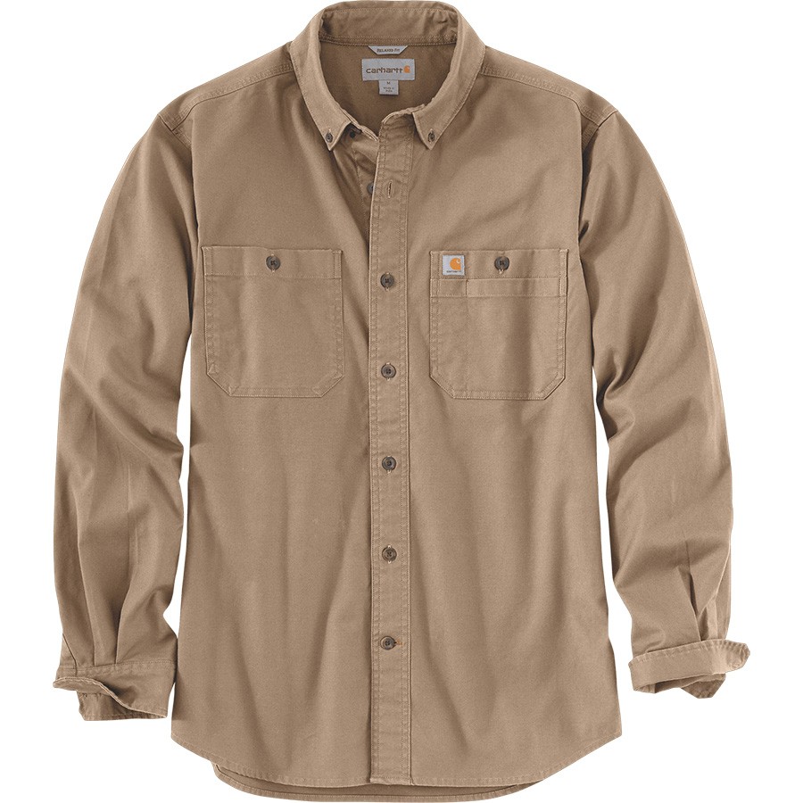 Košile s dlouhým rukávem Carhartt Rugged Flex Rigby Long-sleeve Work Shirt Carhartt