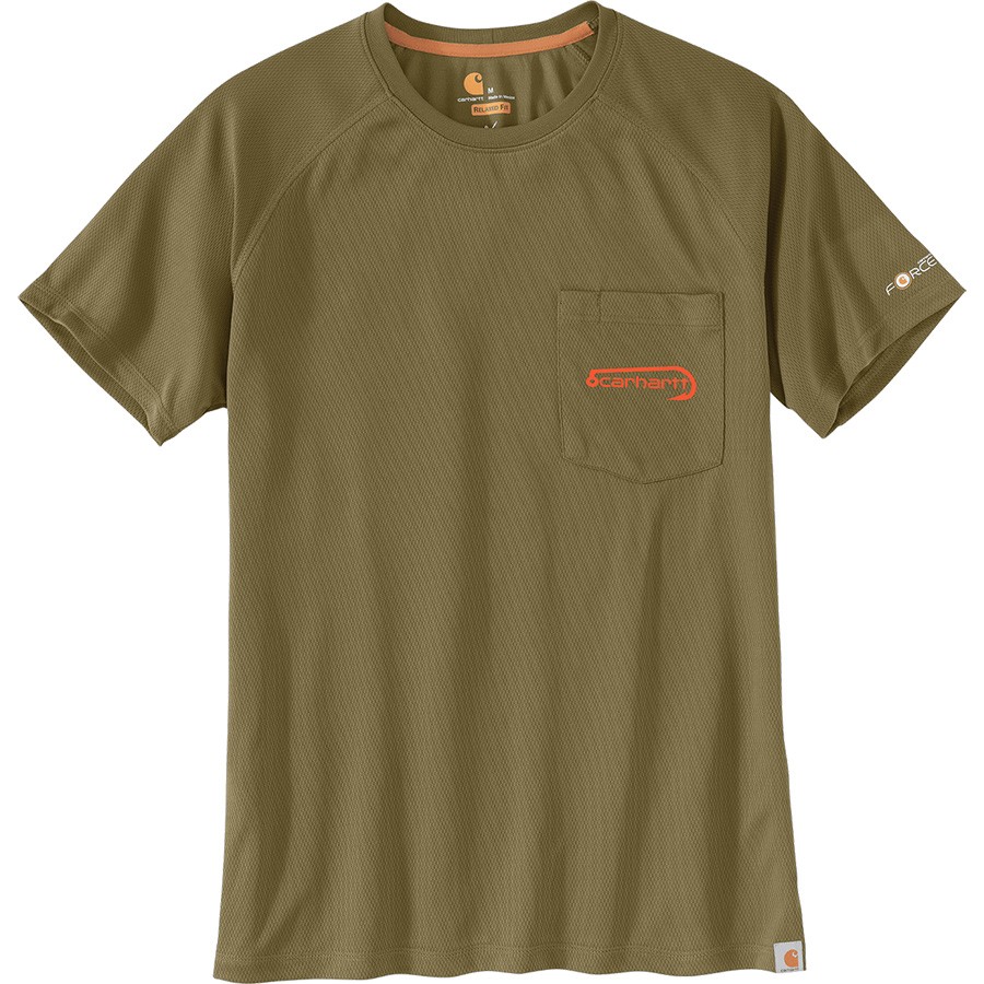 Triko Carhartt Force Fishing Graphic Short-Sleeve  T-shirt Carhartt