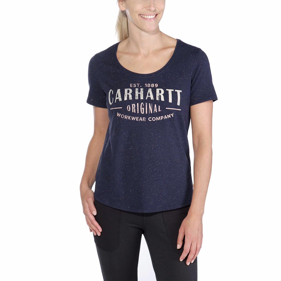 Dámské triko Carhartt Workwear Short-sleeve Scoop-neck T-Shirt Carhartt