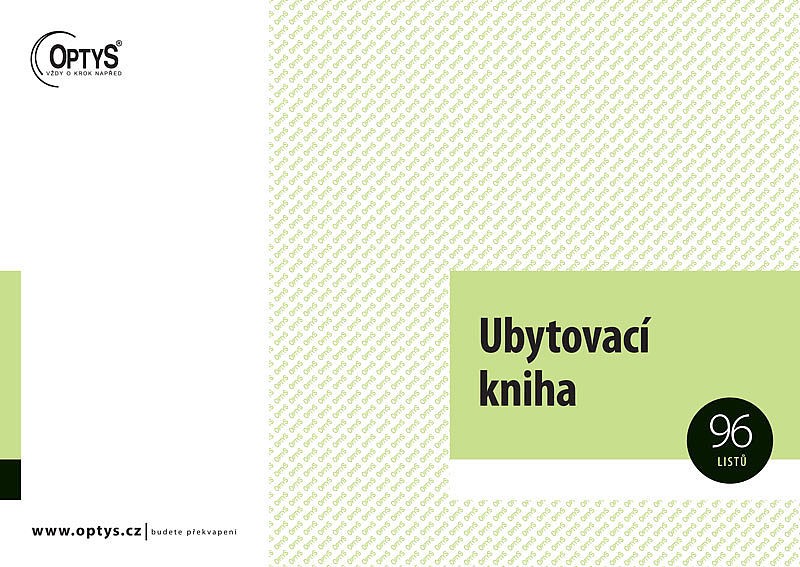 OP 1272 Ubytovací kniha A4 96 listů Papermax-cz