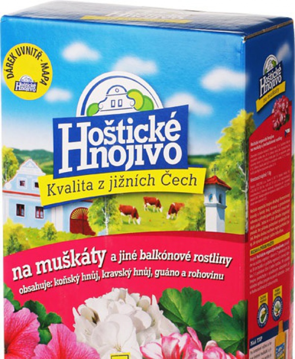 Forestina Hoštické - muškáty 1kg Forestina