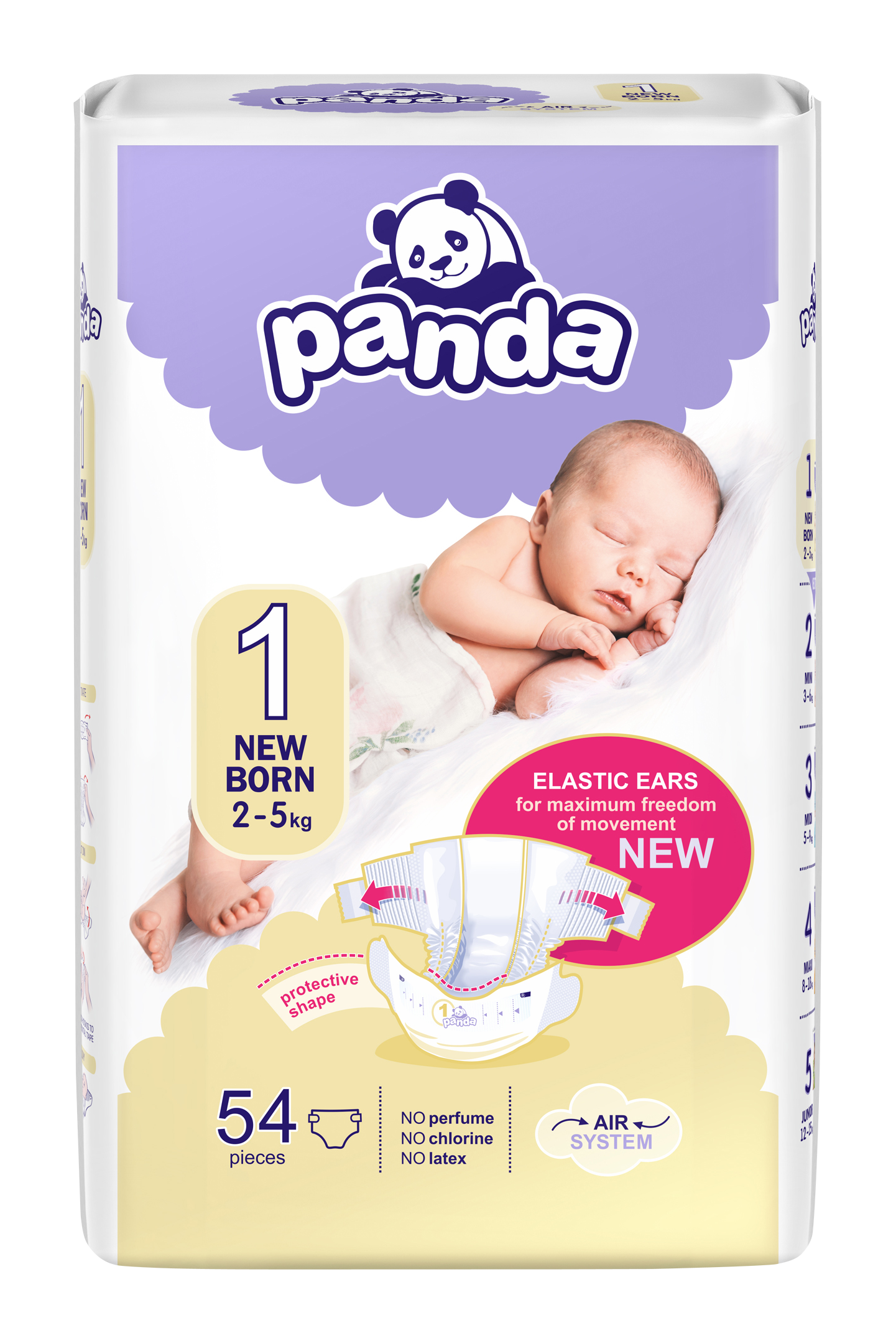 Bella Panda 1 newborn 2-5 kg