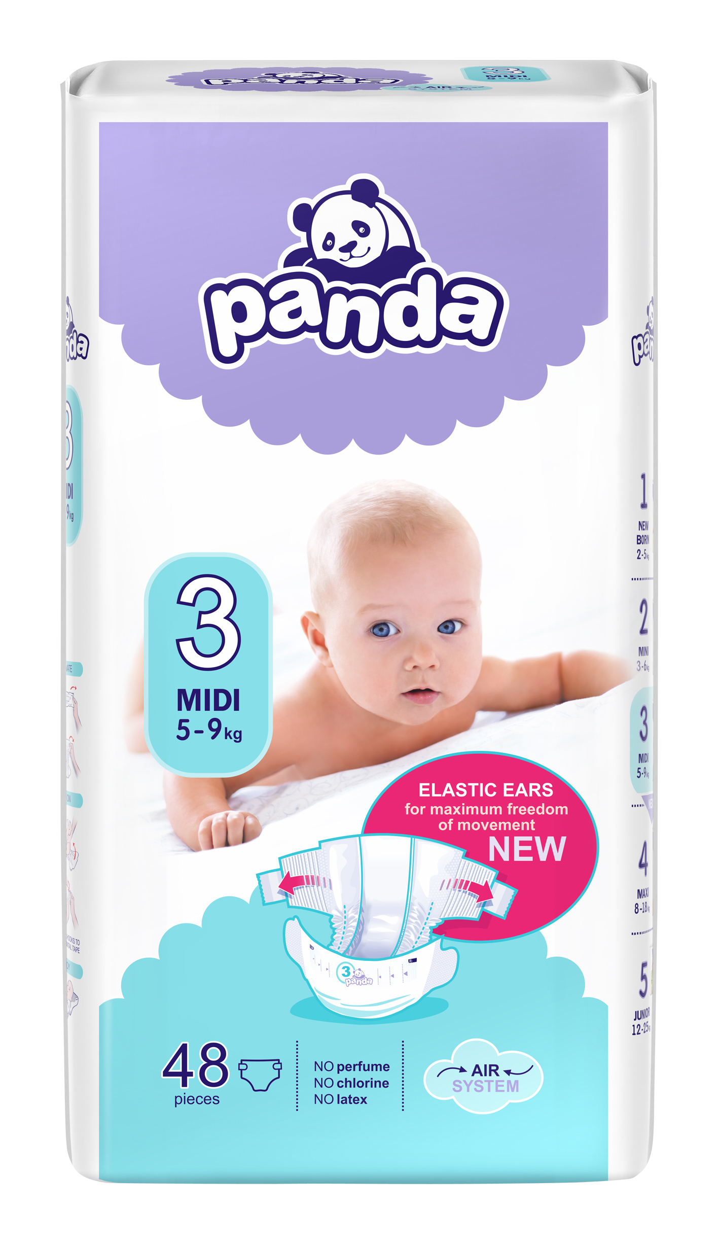 Bella Panda 3 midi 5-9kg