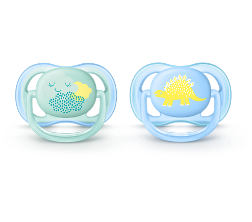Philips AVENT Avent šidítko Ultra Air 0-6 měsíců 2ks Barva: kluk Darjeeling.cz