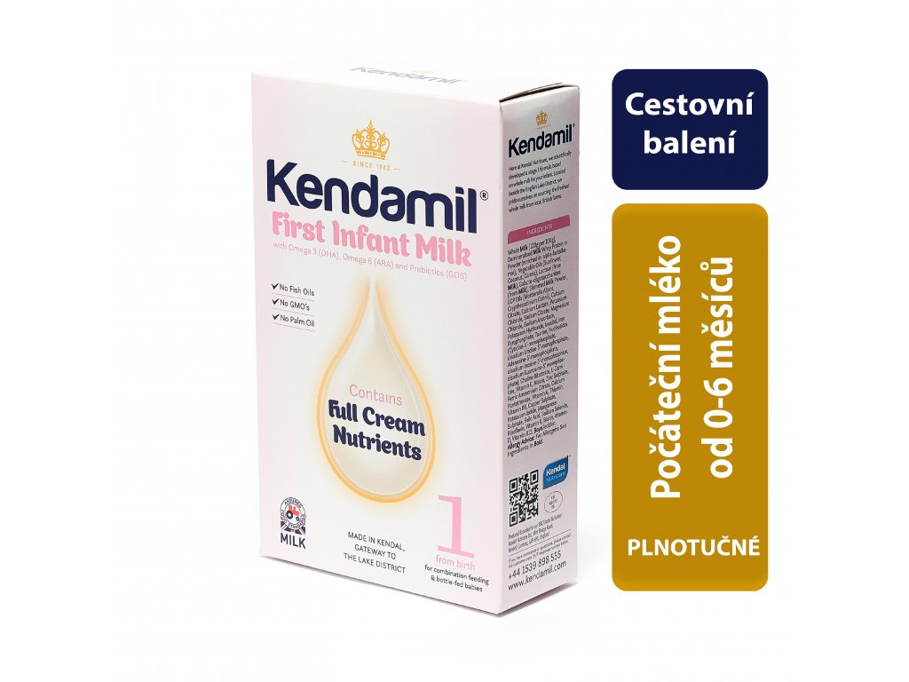 Kendamil kojenecké mléko 1 (150 G) - cestovní/testovací balení Darjeeling.cz