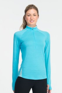 Icebreaker Wmns Pace LS Zip L Icebreaker