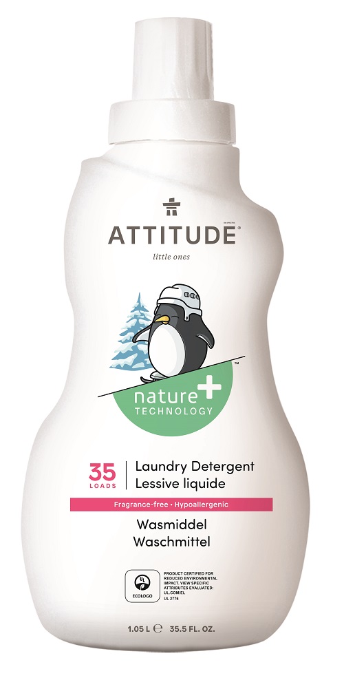 Prací gel pro děti ATTITUDE bez vůně 1050 ml (35 pracích dávek) Darjeeling.cz