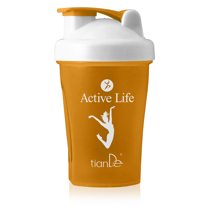 Active Life Koktejlový shaker oranžový TianDe-shop-eu