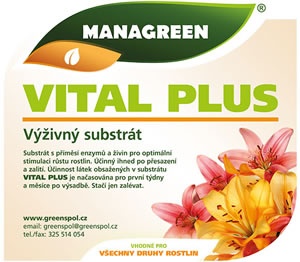 Lechuza MANAGREEN VITAL PLUS - 2L Lechuza