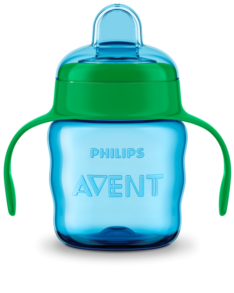 Philips AVENT Hrneček pro první doušky Classic 200 ml s držadly chlapec Darjeeling.cz