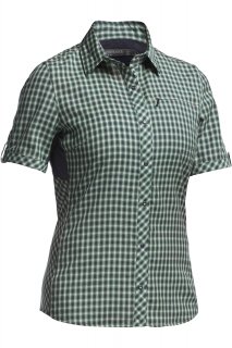 Icebreaker Wmns Terra SS Plaid S Icebreaker