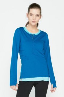 Icebreaker Wmns Terra LS Henley XS Icebreaker