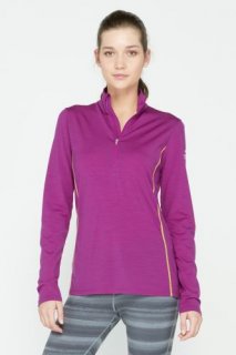 Icebreaker Wmns Aero LS Half Zip L Icebreaker