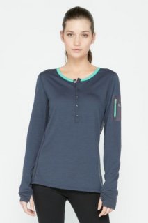 Icebreaker Wmns Terra LS Henley M Icebreaker