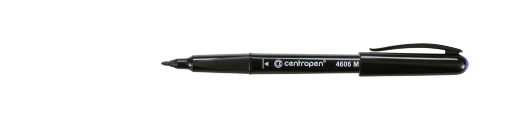 Popisovač Centropen 4606 na CD/DVD modrá šíře 1mm Papermax-cz