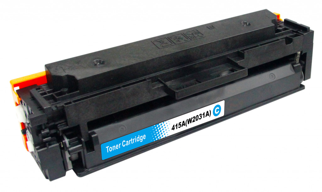 Alternativa DragonToner Hewlett Packard  HP 415A W2031A - toner cyan pro tiskárny HP 2100 stran bez čipu DragonToner