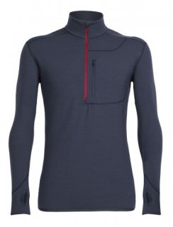 Icebreaker Mens Descender LS Half Zip M Icebreaker