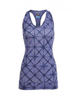 Icebreaker Wmns Nomi Racerback Tank Prism Fade M Icebreaker