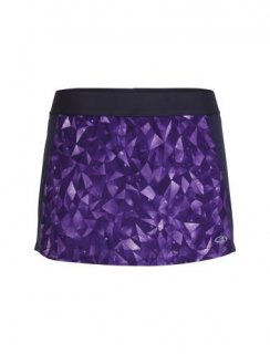 Icebreaker Wmns Comet Skort Lattice Sky S Icebreaker