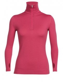 Icebreaker Wmns Tech Top LS Half Zip L Icebreaker