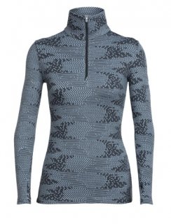 Icebreaker Wmns Vertex LS Half Zip Flurry XS Icebreaker