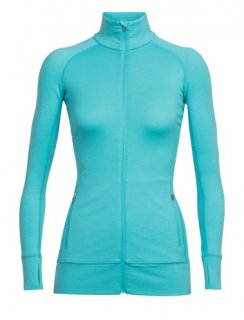 Icebreaker Wmns Fluid Zone LS Zip XS Icebreaker