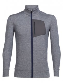 Icebreaker Mens Momentum LS Zip L Icebreaker