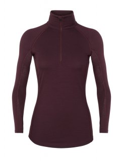 Icebreaker Wmns 200 Zone LS Half Zip XS Icebreaker