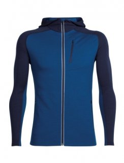 Icebreaker Mens Quantum LS Zip Hood M Icebreaker