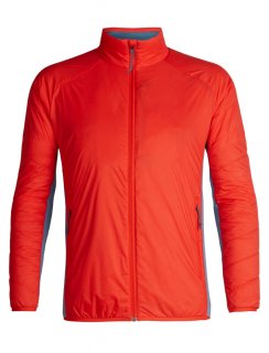 Icebreaker Mens Hyperia Lite Hybrid LS Zip S Icebreaker