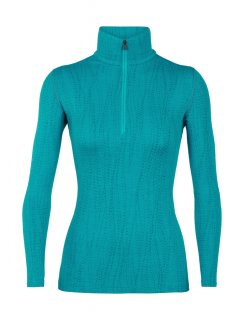 Icebreaker Wmns 250 Vertex LS Half Zip Drift L Icebreaker