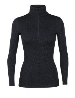 Icebreaker Wmns 250 Vertex LS Half Zip Mountain Dash XL Icebreaker