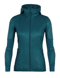 Icebreaker Wmns Helix LS Zip Hood XL Icebreaker