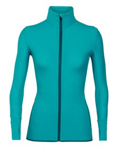 Icebreaker Wmns Descender LS Zip L Icebreaker