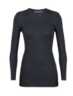 Icebreaker Wmns Valley Slim Crewe Sweater M Icebreaker