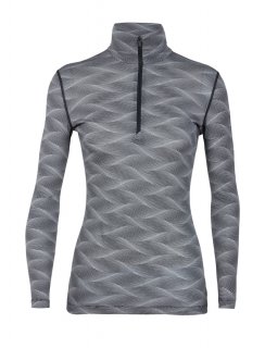 Icebreaker Wmns 200 Oasis LS Half Zip Curve S Icebreaker