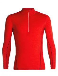 Icebreaker Mens Strike Lite LS Half Zip M Icebreaker