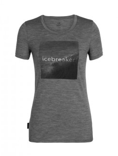 Icebreaker Wmns Tech Lite SS Low Crewe Wavelogo XS Icebreaker