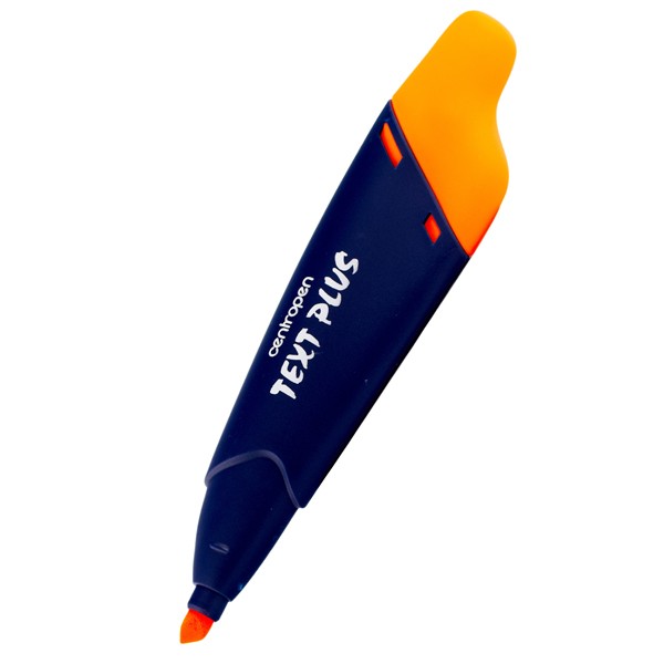 Zvýrazňovač Centropen 8122 oranžový Text plus Papermax-cz