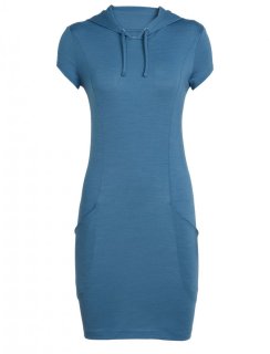 Icebreaker Wmns Yanni Hooded Dress XS Icebreaker