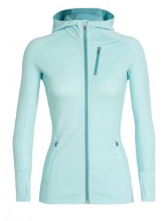 Icebreaker Wmns Quantum LS Zip Hood S Icebreaker