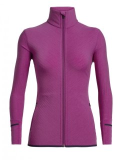 Icebreaker Wmns Descender LS Zip M Icebreaker