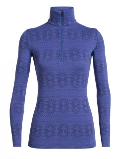 Icebreaker Wmns 250 Vertex LS Half Zip Crystalline XL Icebreaker